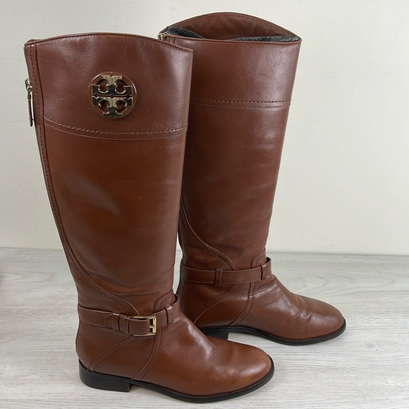 Tory Burch Shoes - Tory Burch Leather Riding Boots